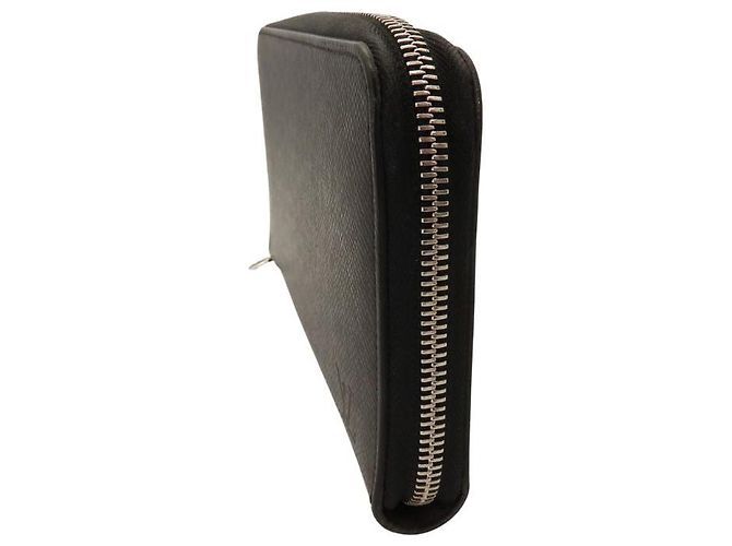 Louis Vuitton Taiga Zippy Organizer Wallet Noir - vue 2