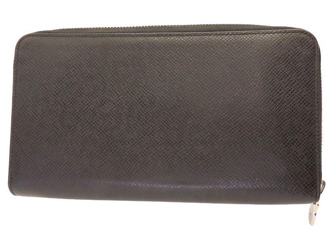 Louis Vuitton Taiga Zippy Organizer Wallet Noir - vue 3