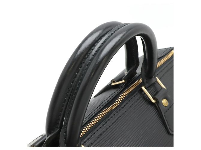 Sac à main Louis Vuitton Epi Speedy 30 M59022 Noir - vue 5