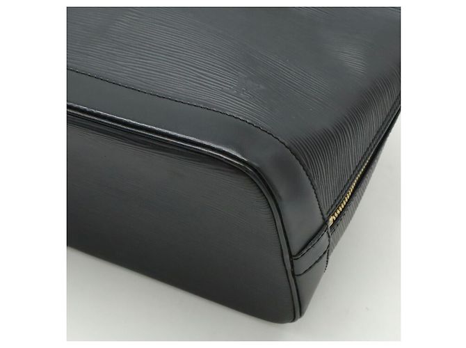 Sac à main en cuir Epi Alma M52142 de Louis Vuitton Noir - vue 3