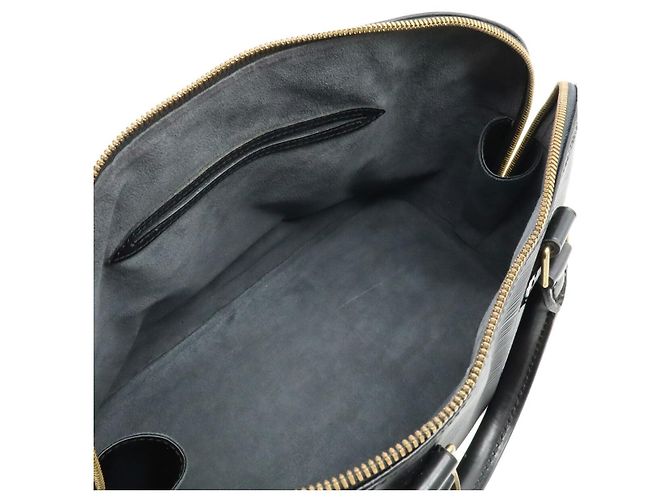 Sac à main en cuir Epi Alma M52142 de Louis Vuitton Noir - vue 5