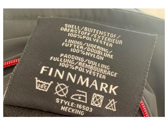 Autre Marque Parka nera Finnmark Nero - vista 21