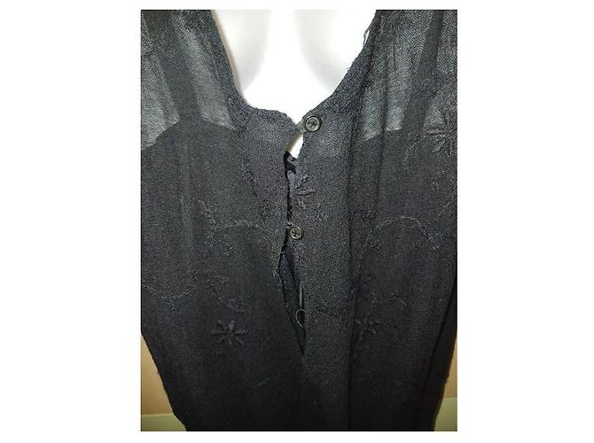 Exclusive elegant dress Aspesi by Lawrence Steele in wool size 42 it Black - view 4