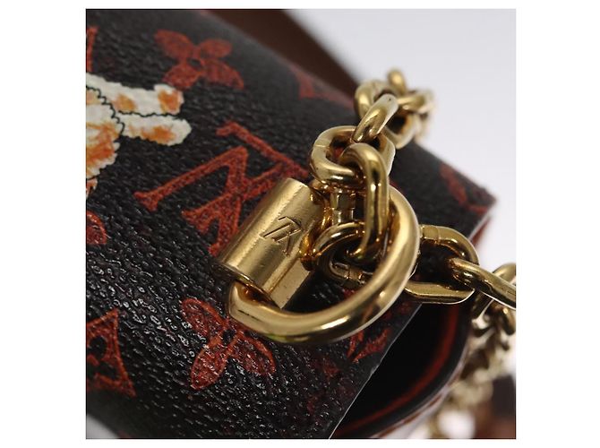 LOUIS VUITTON Catgram Sack Twist MM Borsa a spalla Marrone M44408 LV Auth 104424SA - vista 16