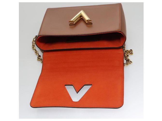 LOUIS VUITTON Catgram Sack Twist MM Borsa a spalla Marrone M44408 LV Auth 104424SA - vista 18