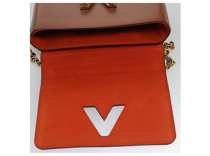 LOUIS VUITTON Catgram Sack Twist MM Borsa a spalla Marrone M44408 LV Auth 104424SA - vista 19