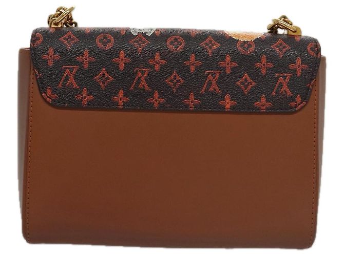 LOUIS VUITTON Catgram Sack Twist MM Borsa a spalla Marrone M44408 LV Auth 104424SA - vista 3