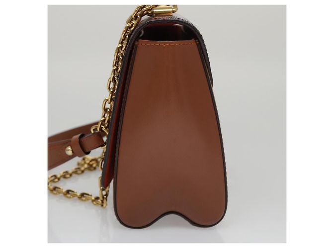 LOUIS VUITTON Catgram Sack Twist MM Borsa a spalla Marrone M44408 LV Auth 104424SA - vista 4