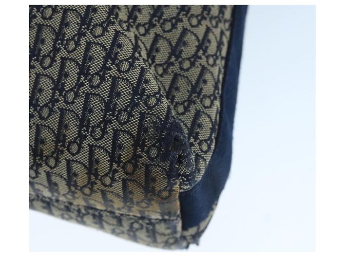 Borsa a spalla in tela Trotter Christian Dior blu Auth mr790 Blu navy - Ansicht 13