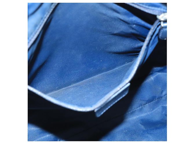 Borsa a spalla in tela Trotter Christian Dior blu Auth mr790 Blu navy - Ansicht 20