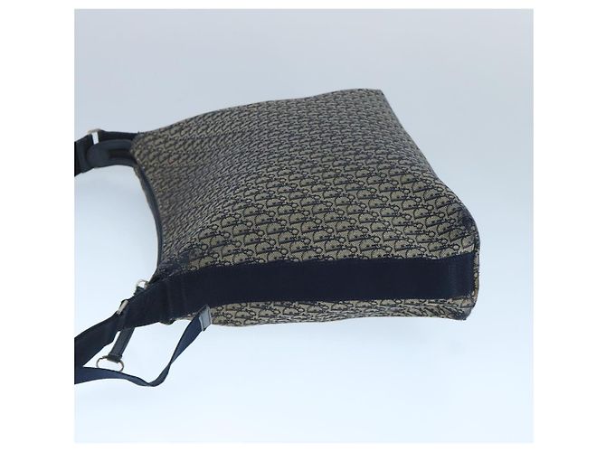 Borsa a spalla in tela Trotter Christian Dior blu Auth mr790 Blu navy - Ansicht 5