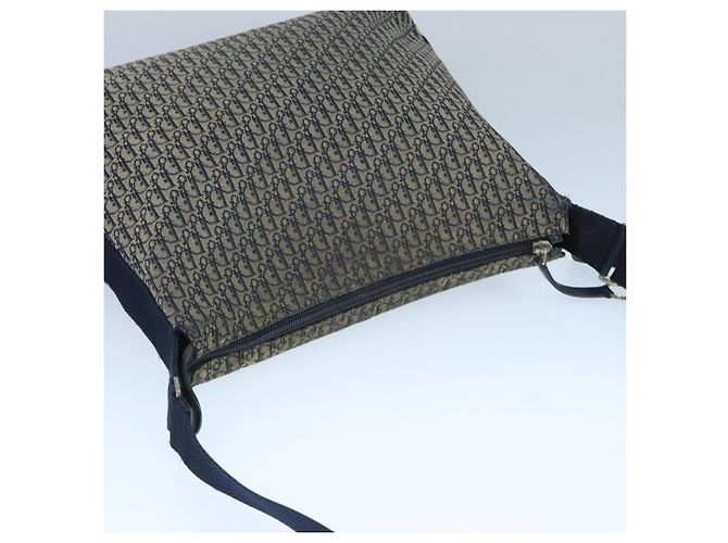 Borsa a spalla in tela Trotter Christian Dior blu Auth mr790 Blu navy - Ansicht 6