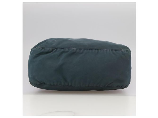 Bolsa de Ombro PRADA em Nylon Azul Marinho Auth ac3437 - vista 10