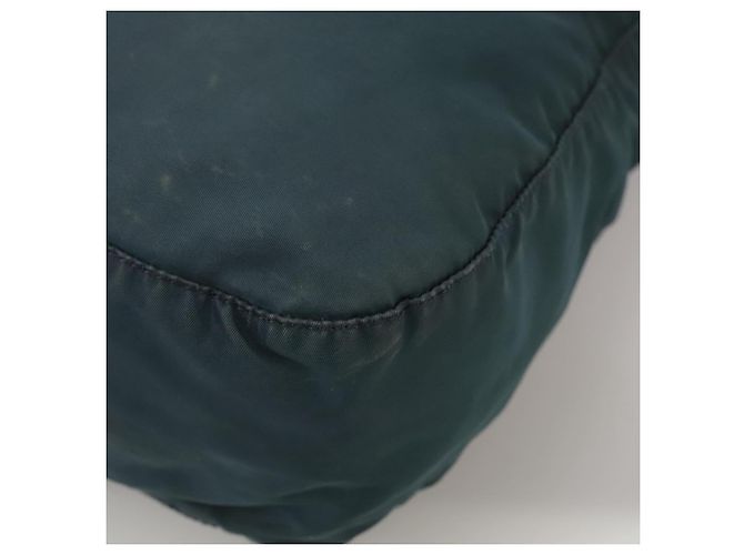 Bolsa de Ombro PRADA em Nylon Azul Marinho Auth ac3437 - vista 14