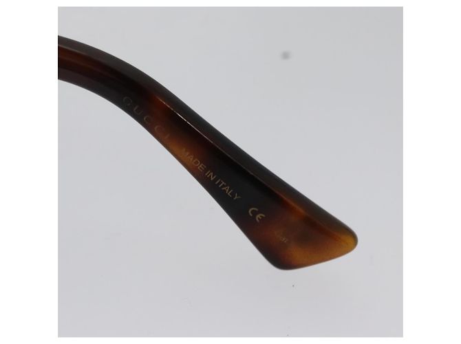 Gafas de sol GUCCI de plástico marrón Auth am7450 Castaño - vista 10