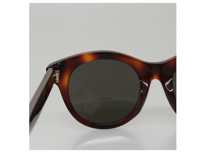 Gafas de sol GUCCI de plástico marrón Auth am7450 Castaño - vista 6