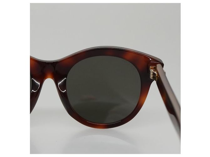 Gafas de sol GUCCI de plástico marrón Auth am7450 Castaño - vista 7