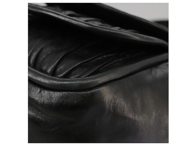 BALLY Borsa a Spalla in Pelle Nera Auth ti2506 Nero - vista 11