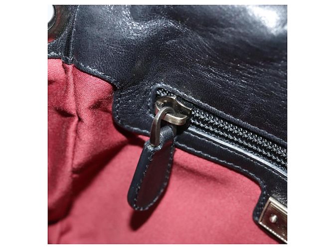 BALLY Borsa a Spalla in Pelle Nera Auth ti2506 Nero - vista 19