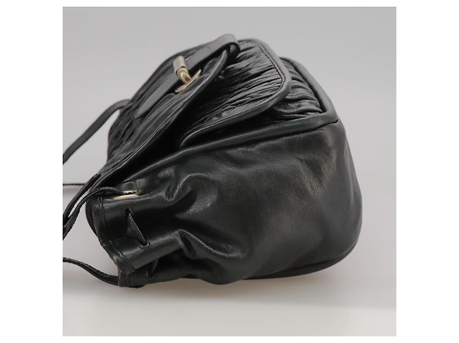 BALLY Borsa a Spalla in Pelle Nera Auth ti2506 Nero - vista 4