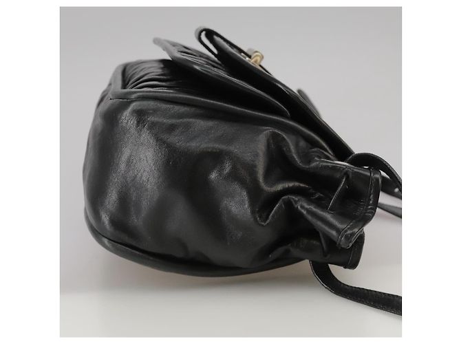 BALLY Borsa a Spalla in Pelle Nera Auth ti2506 Nero - vista 5