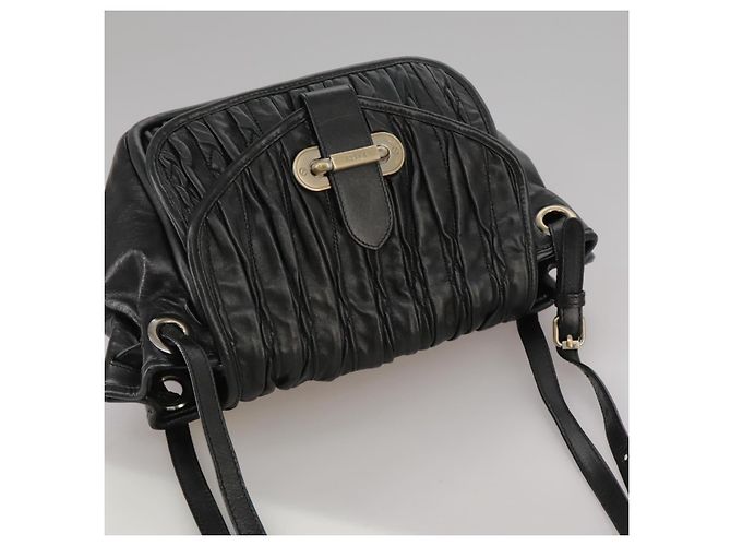 BALLY Borsa a Spalla in Pelle Nera Auth ti2506 Nero - vista 6