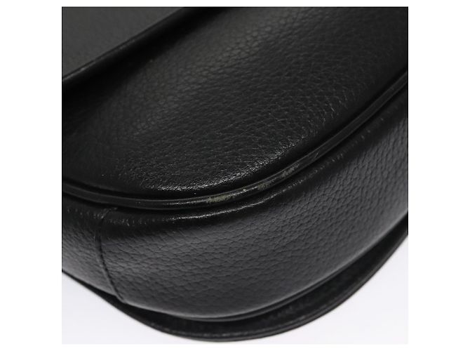 Autre Marque Borsa a Spalla Burberrys in Pelle Nera e Oro Auth ep6988 Nero D'oro - vista 11