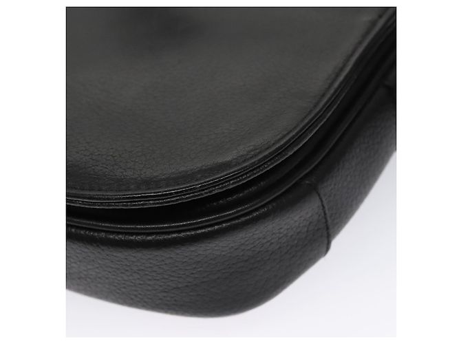 Autre Marque Borsa a Spalla Burberrys in Pelle Nera e Oro Auth ep6988 Nero D'oro - vista 12