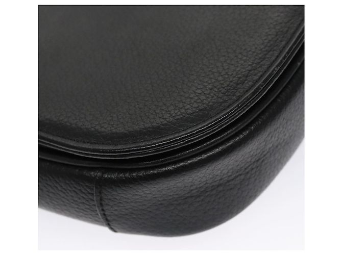 Autre Marque Borsa a Spalla Burberrys in Pelle Nera e Oro Auth ep6988 Nero D'oro - vista 13