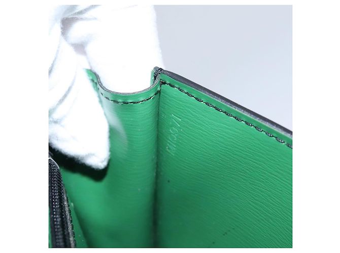 LOUIS VUITTON Epi Pochette Arche Borsa a Spalla Verde M52574 LV Auth 104383 - vista 11