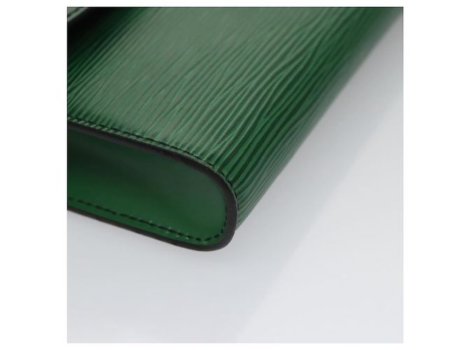 LOUIS VUITTON Epi Pochette Arche Borsa a Spalla Verde M52574 LV Auth 104383 - vista 14