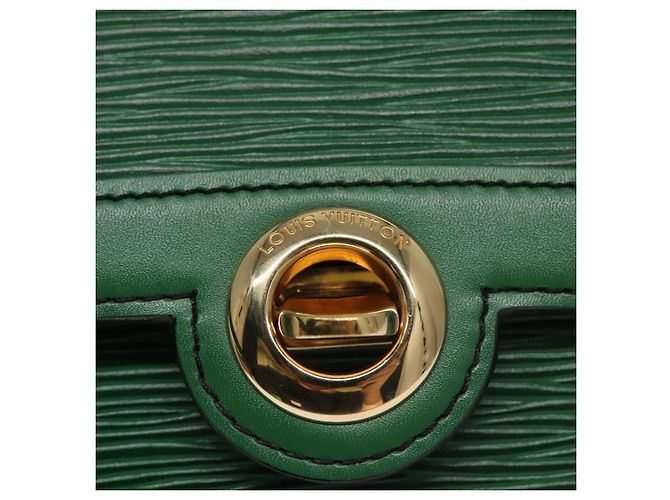LOUIS VUITTON Epi Pochette Arche Borsa a Spalla Verde M52574 LV Auth 104383 - vista 18