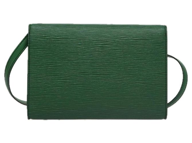 LOUIS VUITTON Epi Pochette Arche Borsa a Spalla Verde M52574 LV Auth 104383 - vista 2