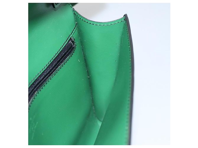 LOUIS VUITTON Epi Pochette Arche Borsa a Spalla Verde M52574 LV Auth 104383 - vista 21