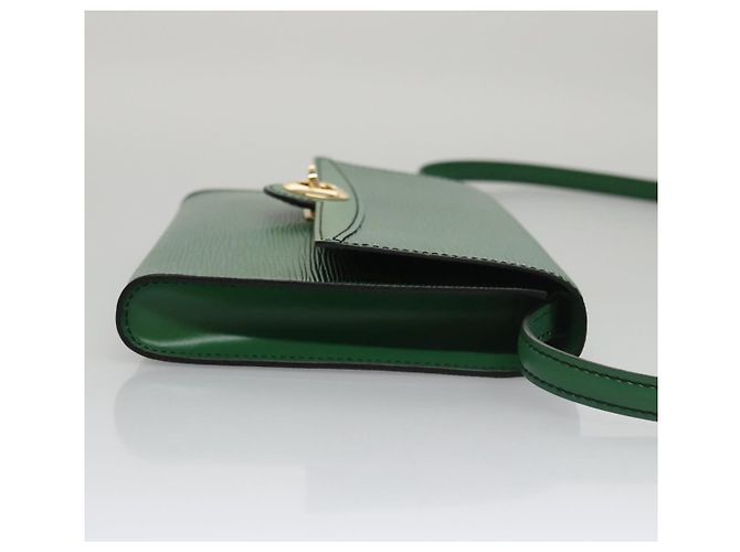 LOUIS VUITTON Epi Pochette Arche Borsa a Spalla Verde M52574 LV Auth 104383 - vista 3