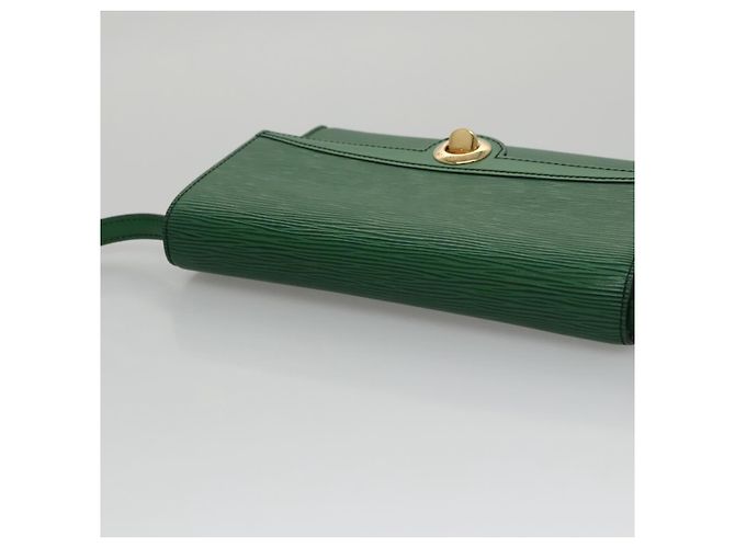 LOUIS VUITTON Epi Pochette Arche Borsa a Spalla Verde M52574 LV Auth 104383 - vista 6