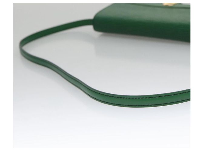 LOUIS VUITTON Epi Pochette Arche Borsa a Spalla Verde M52574 LV Auth 104383 - vista 7
