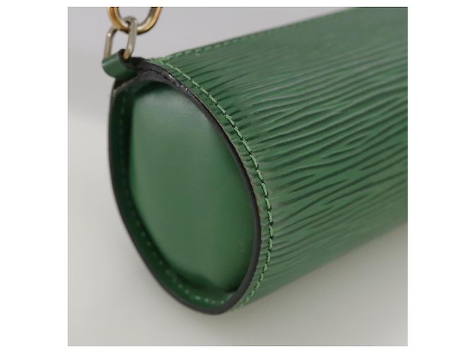 LOUIS VUITTON Pochette Soufflot Epi Verde LV Auth 106405 - vista 13