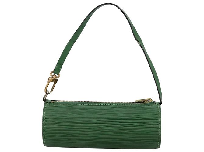 LOUIS VUITTON Pochette Soufflot Epi Verde LV Auth 106405 - vista 3