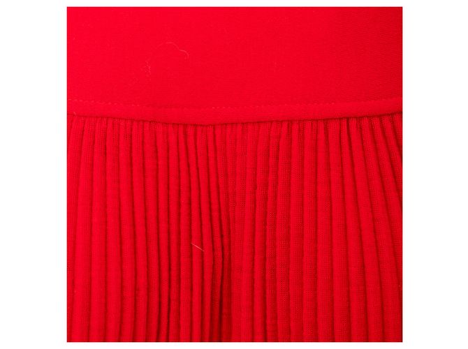 Top de punto plisado Valentino Studio Roja - vista 10