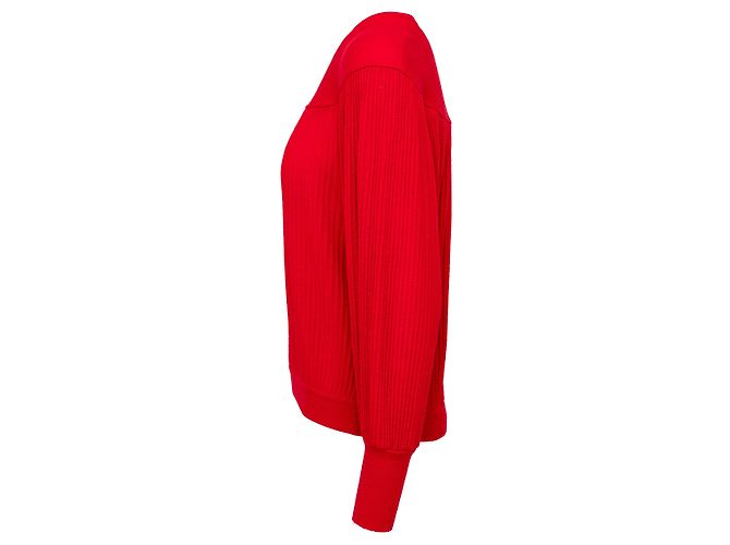 Top de punto plisado Valentino Studio Roja - vista 2