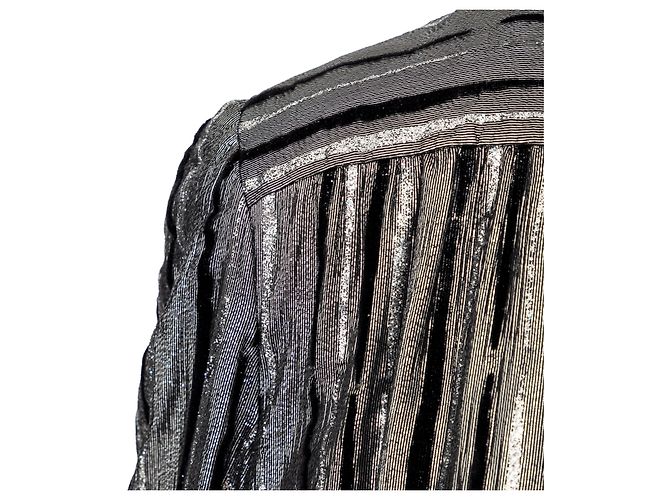 Camicia Glitter Notturna Valentino Argento - vista 7