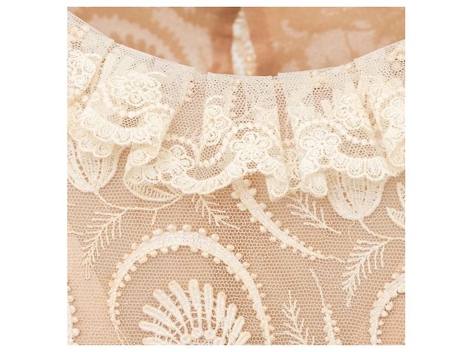 Autre Marque Top de encaje Collection Privée Beige - vista 14