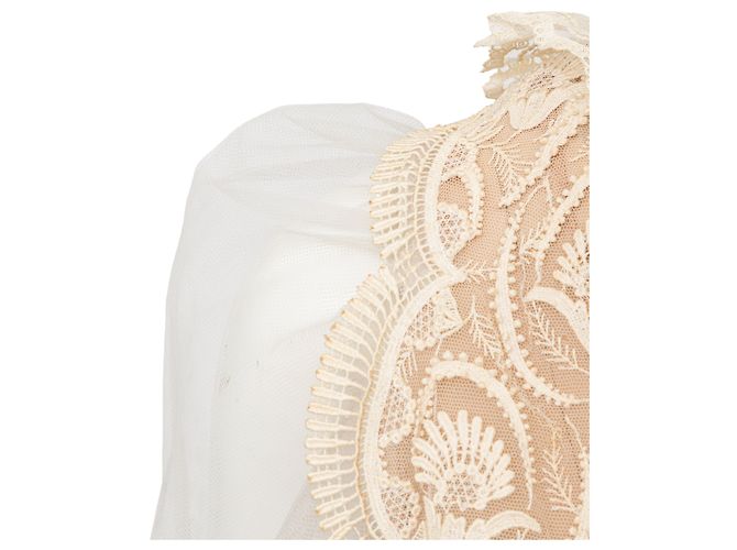 Autre Marque Top de encaje Collection Privée Beige - vista 9