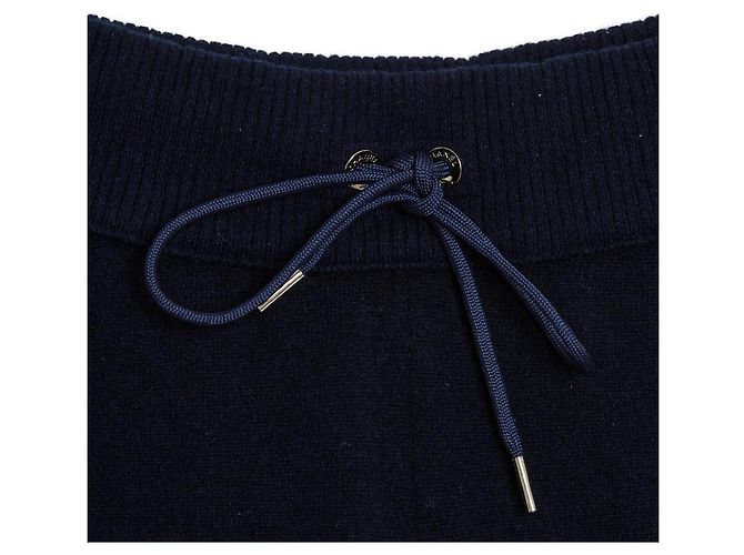 Chanel 2012 Ensemble FR38 Marine Cashmere Pullover Shorts Set UK10 US8 Marineblau - Ansicht 4