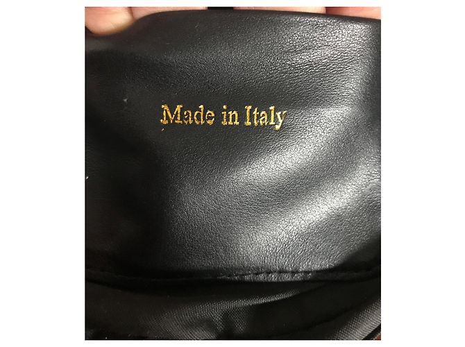 Clutch Moschino em couro vermelho - vista 12