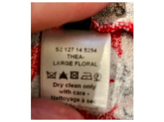 Joseph Thea Blumen-Crêpe-Kleid mit sichtbarem Reißverschluss Mehrfarben - Ansicht 7
