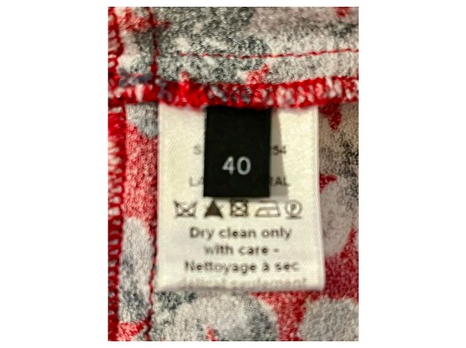 Joseph Thea Blumen-Crêpe-Kleid mit sichtbarem Reißverschluss Mehrfarben - Ansicht 8