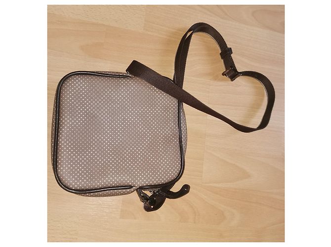 Autre Marque Borsa a tracolla Tous in tela marrone - vista 6