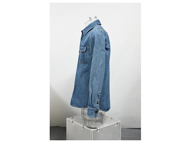 Apc Camicia in denim A.P.C. in cotone blu Blu chiaro - vista 7